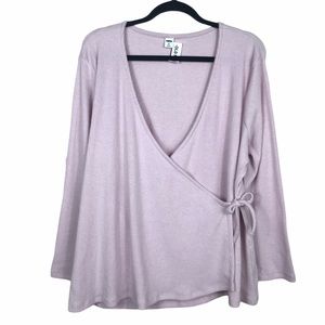 Old Navy Ribbed Wrap Top
